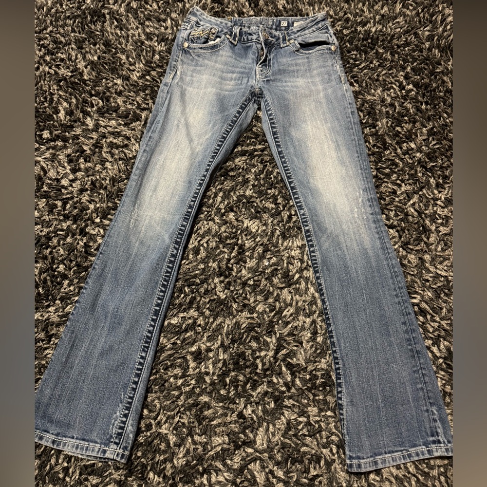 Miss Me Medium Blue Boot Cut Jeans